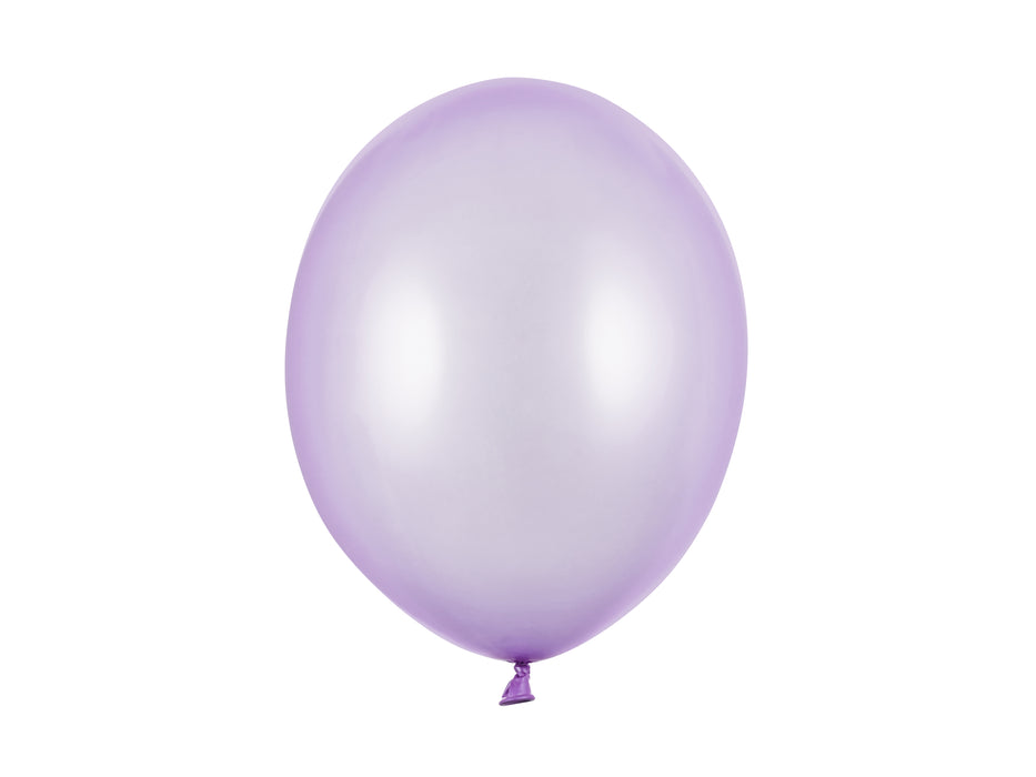 100 Stk. Luftballon Ø30cm "Uni Metallic" | W.Lila