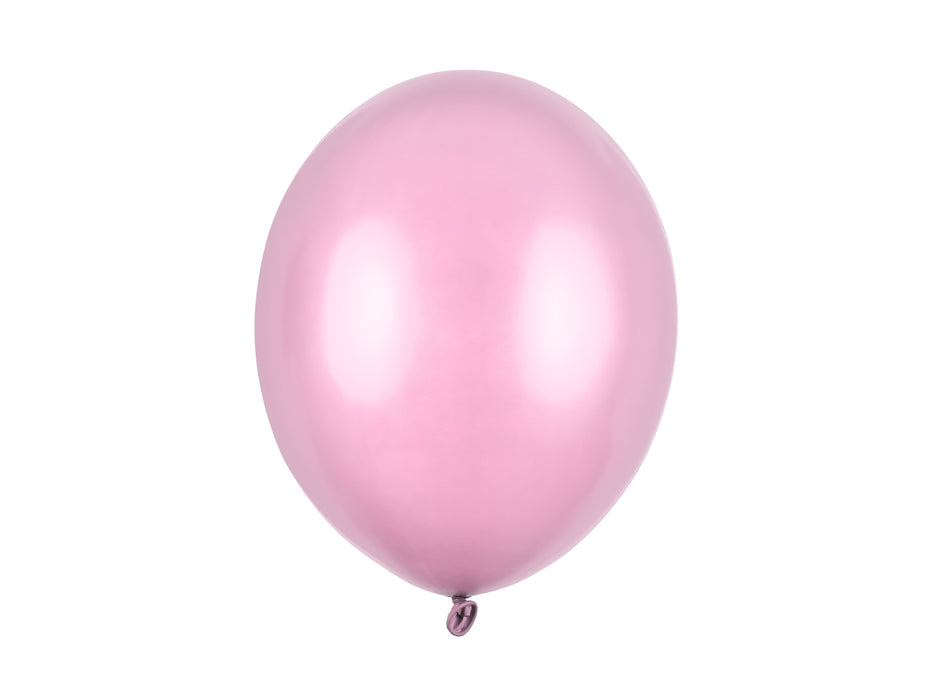 100 Stk. Luftballon Ø30cm "Uni Metallic" | Candy Pink