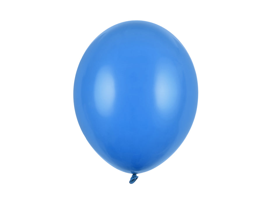 10 Stk. Luftballon Ø30cm "Uni Pastell" | Cornfl. Blau