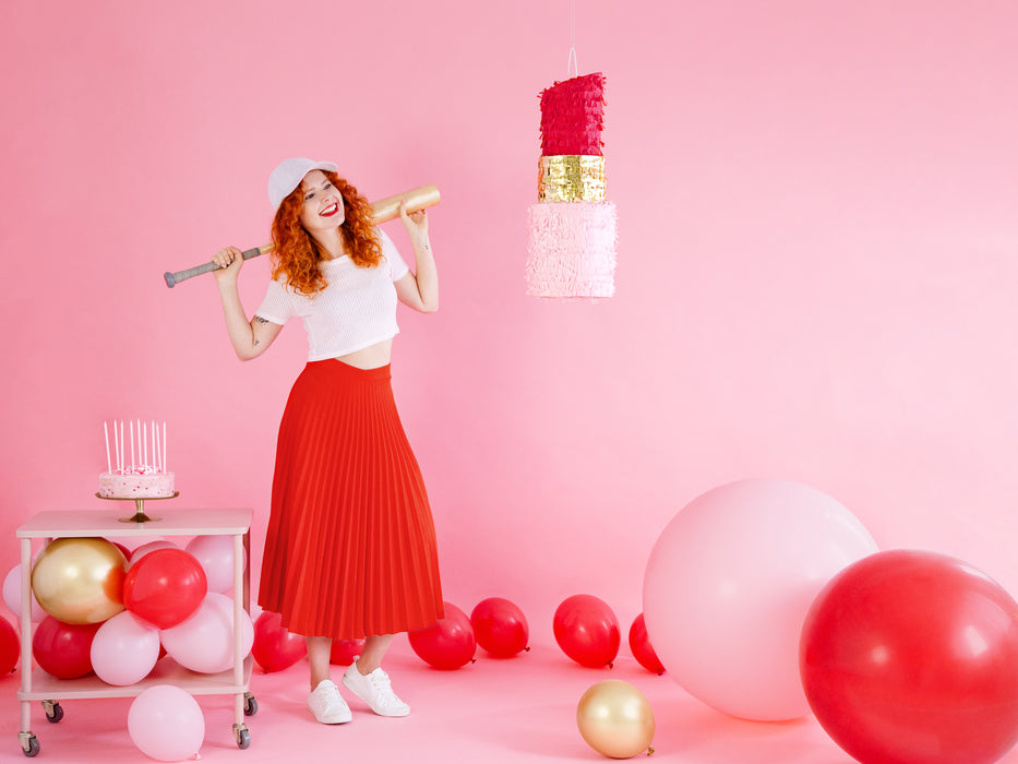 100 Stk. Luftballon Ø30cm "Unifarben" | Rot