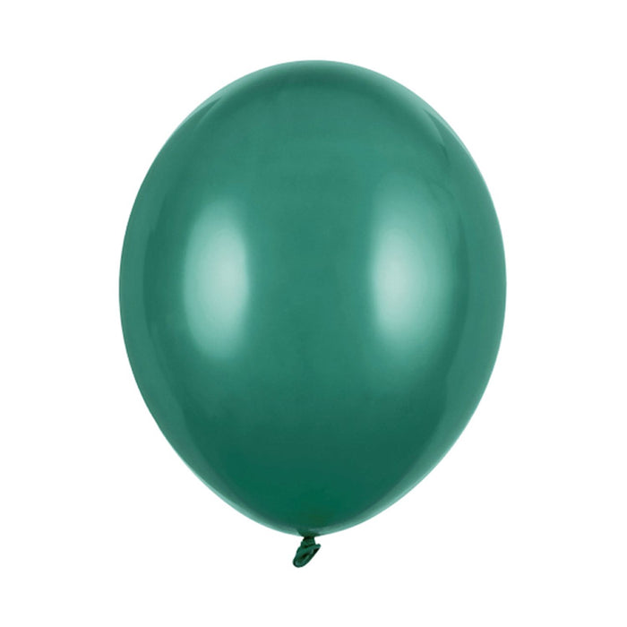 50 Stk. Luftballon Ø30cm "Uni Pastell" | Bottle Green