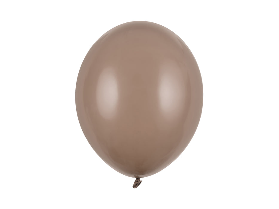 10 Stk. Luftballon Ø30cm "Uni Pastell" | Cappuccino
