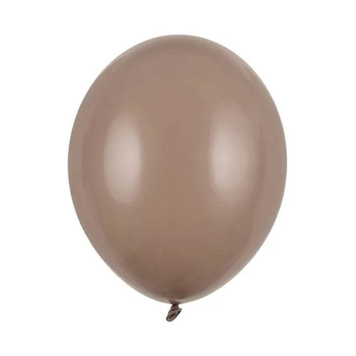 50 Stk. Luftballon Ø30cm "Uni Pastell" | Cappuccino