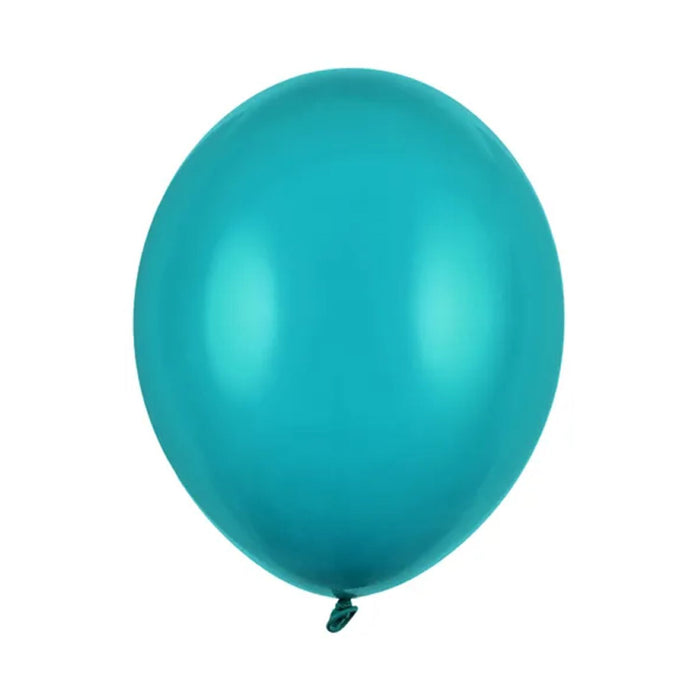 100 Stk. Luftballon Ø30cm "Uni Pastell" | Türkis