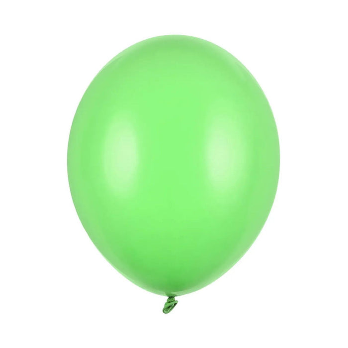 50 Stk. Luftballon Ø30cm "Uni Pastell" | Bright Green