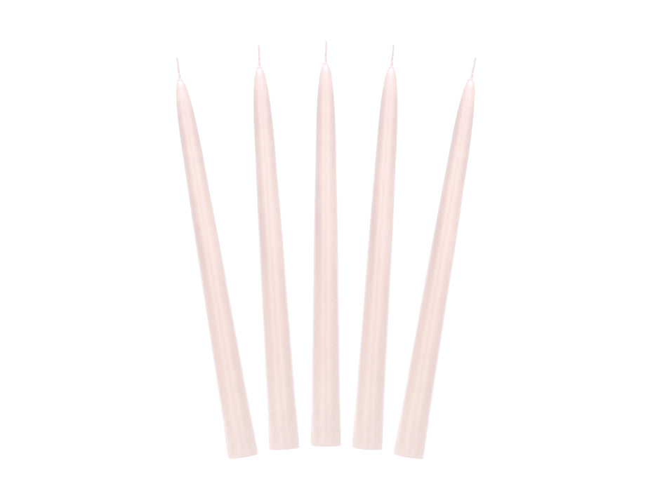 Spitzkerze 24 cm 10Stk. | Nude Matt