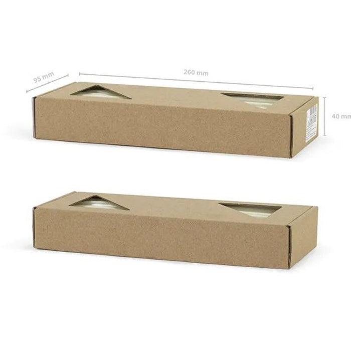 Spitzkerze 24 cm 10Stk. | Pearl Metallic