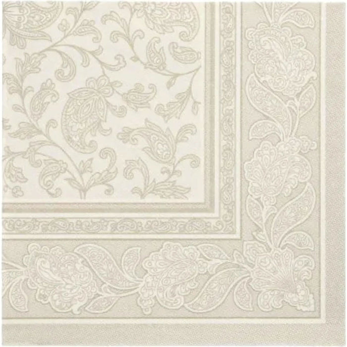 Servietten RC "Ornaments" 40x40cm/5x50Stk. | Champagner