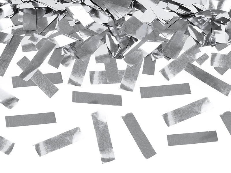 Konfettishooter Silber 60cm