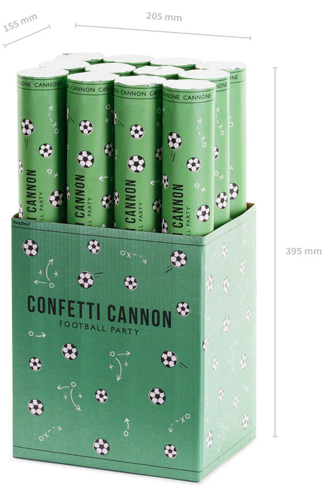 Konfettishooter Fußball 40 cm
