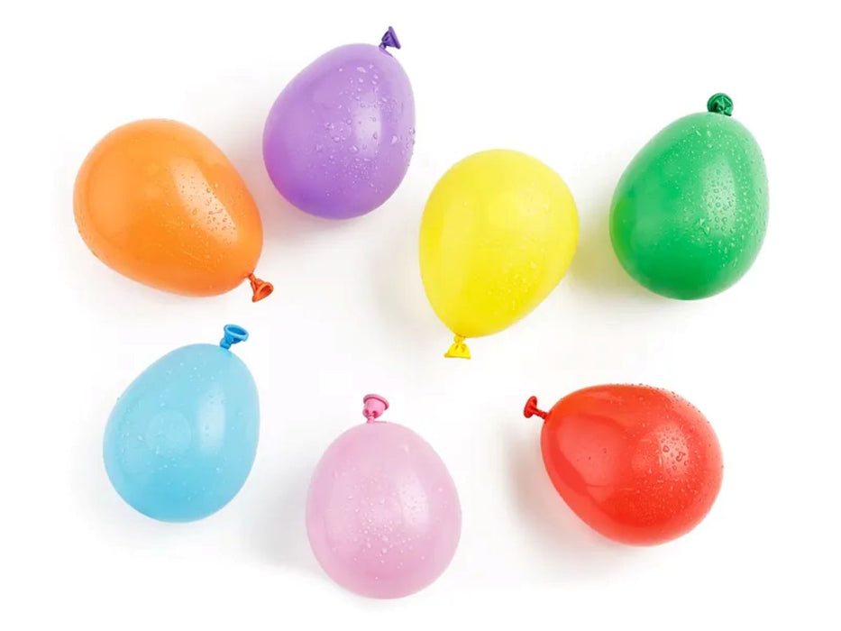 100 Stk. Luftballon Wasserbomben | Pastell Bunter Mix