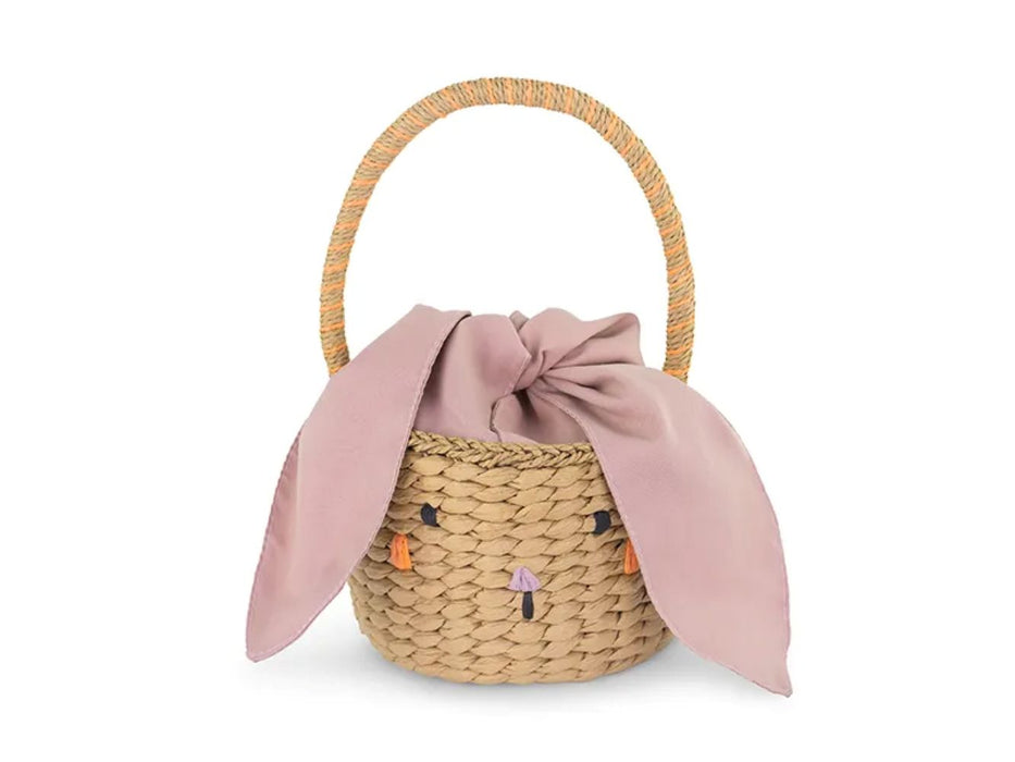 Hasenkorb mit Stoffohren | 28 cm