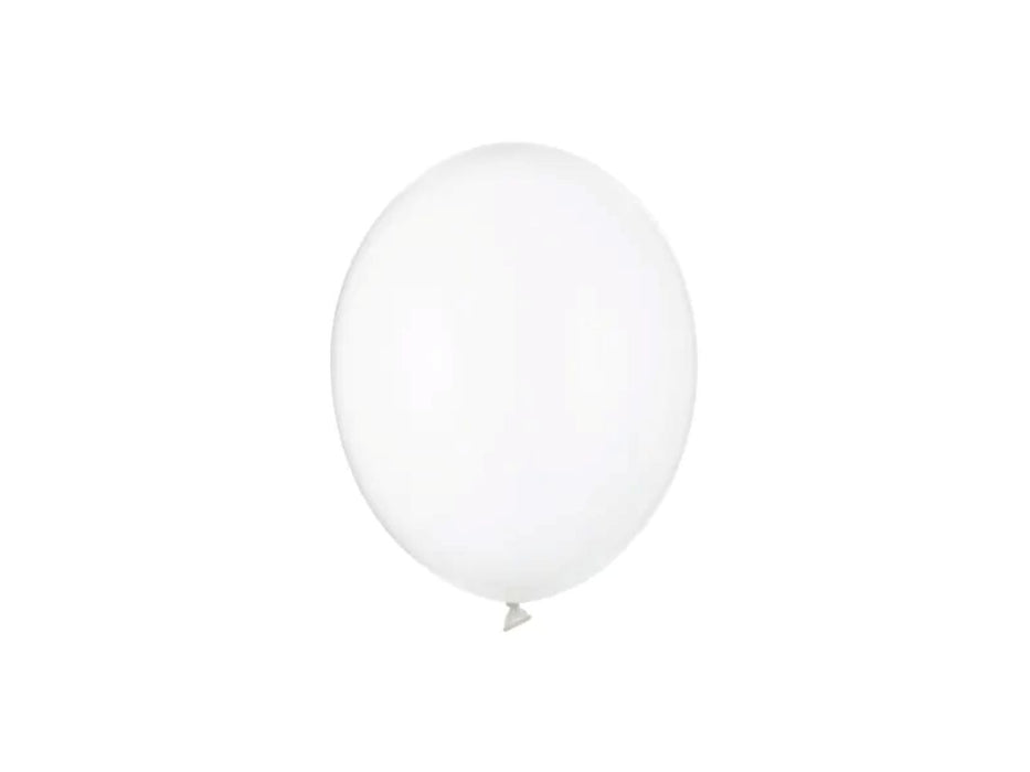100 Stk. Luftballon Ø12cm "Uni Crystal" | Clear