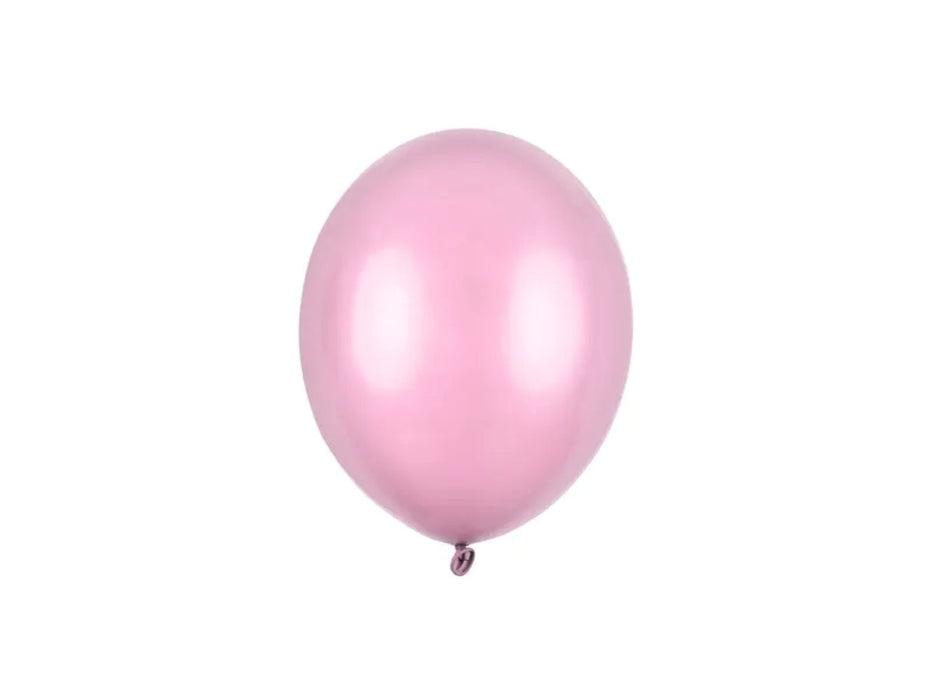 100 Stk. Luftballon Ø12cm "Uni Metallic" | Candy Pink