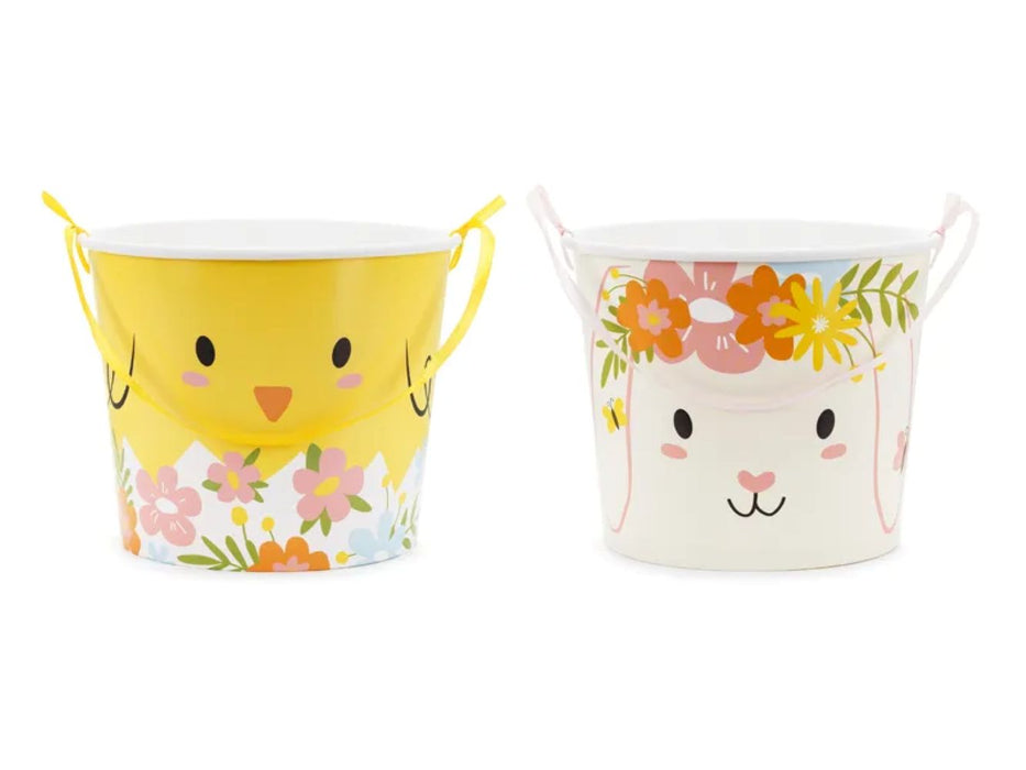 Ostern-Süßigkeiten-Eimer 14 cm | 2 Stück
