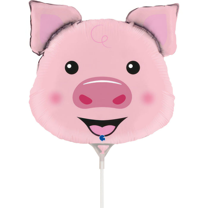 14" Miniloon "Schwein Kopf" (unverpackt)