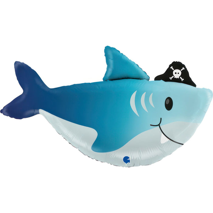Shape Folienballon "Hai" | 74 cm