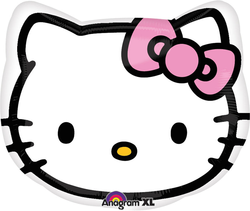 Folienballon Hello Kitty Kopf | 33x38 cm HF18