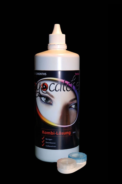 60 ml Kontaktlinsen Pflegemittel - Kombilösung und Linsenbehälter