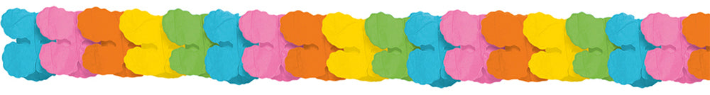 Papier Girlande 365 x 17cm | Multicolor