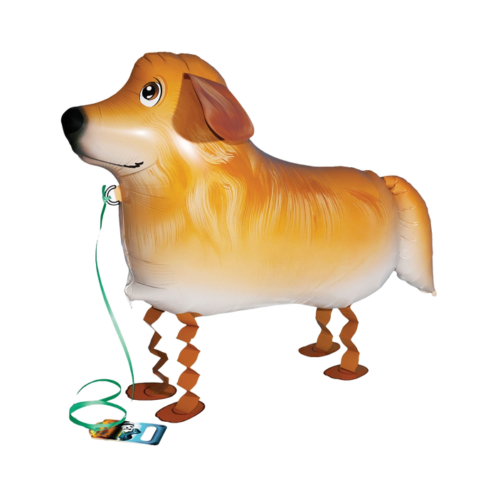 Airwalker Folienballon "Golden Retriever" | 73cm