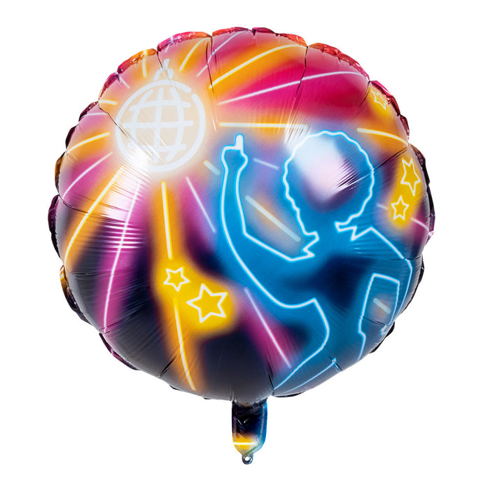 Folienballon "Disco Fever" Ø 45 cm | Bunt