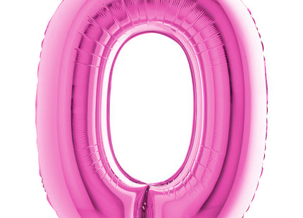 Riesenzahl Folienballon 40"/102cm | Pink #0