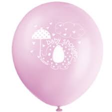 Latexballon Ø30cm Elephant pink 30cmØ 8Stück