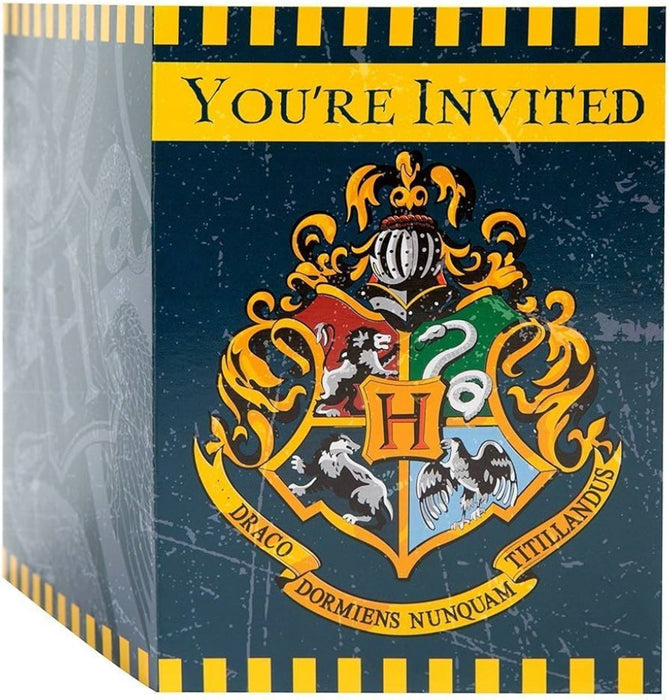 Harry Potter Dekoration | Einladunngskarten PVC 8 Stk.