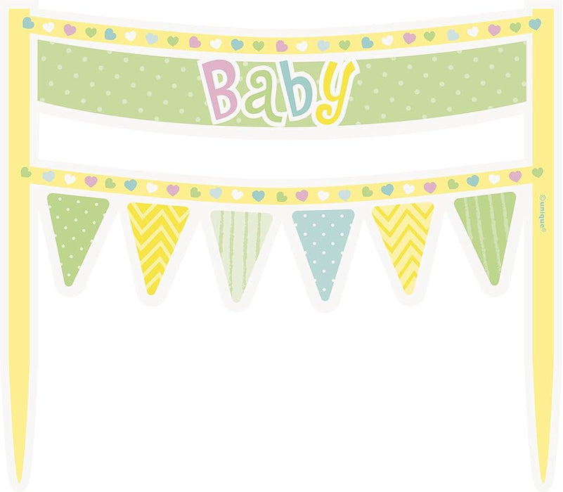 Tortendeko Banner Polka Dots