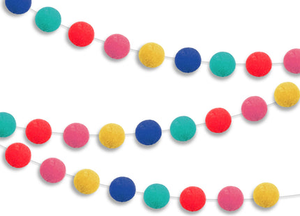 Girlande Wabenball ca.213cm Bunt x-mas