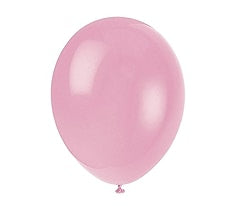 Latexballon Ø30cm Uni ca.30cmØ/10St. Rosa