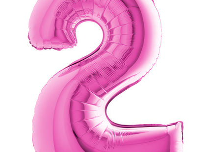 Riesenzahl Folienballon 40"/102cm | Pink #2