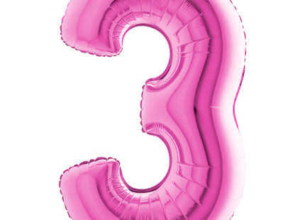 Riesenzahl Folienballon 40"/102cm | Pink #3