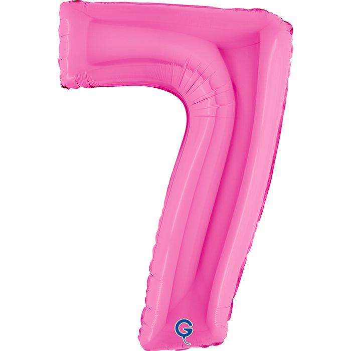 Riesenzahl Folienballon 40"/102cm | Pink