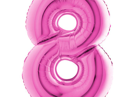 Riesenzahl Folienballon 40"/102cm | Pink #8