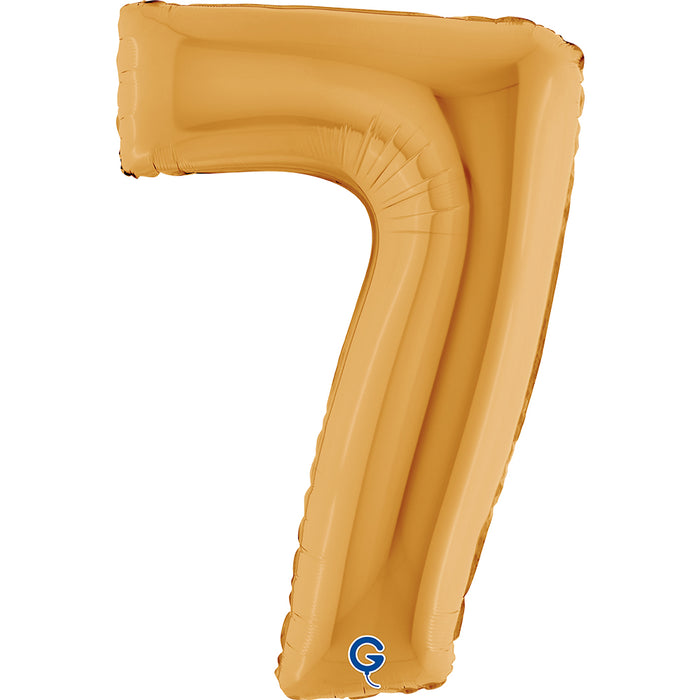 Riesenzahl Folienballon 40"/102cm | Gold