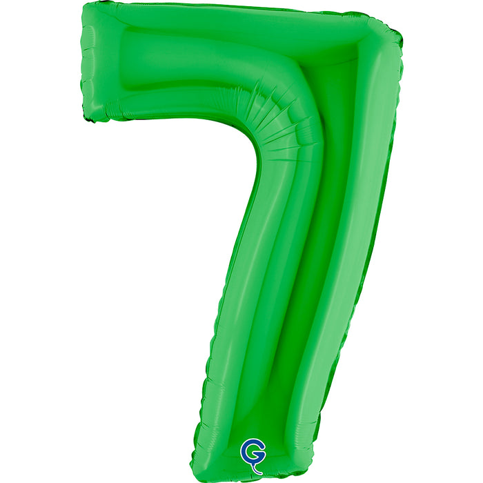 Riesenzahl Folienballon 40"/102cm | Grün