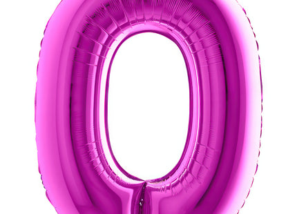Riesenzahl Folienballon 40"/102cm | Lila #0