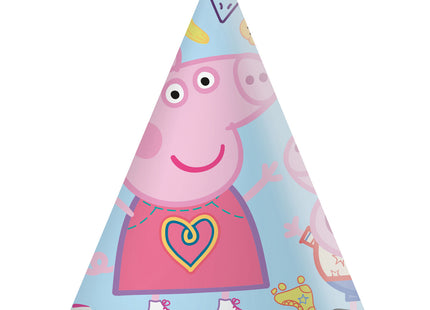 Partyhüte Peppa Pig | 6 Stück