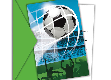 Einladungskarten Fußball | 6 Stück FSC