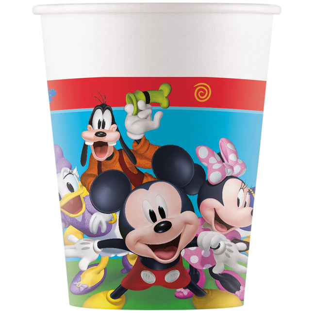 Pappbecher Mickey 200 ml | 8 Stück FSC