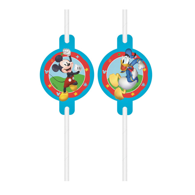 Trinkhalme Mickey | 4 Stück FSC