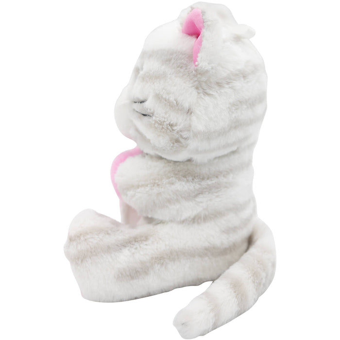 2-in-1 Plüschtier-Ballongewicht 170g Katze mit Schlaufe