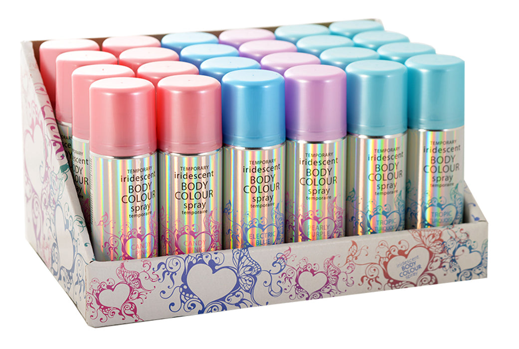 Body Colour Spray - Farbspray Irisierend  100 ml | Farbwahl