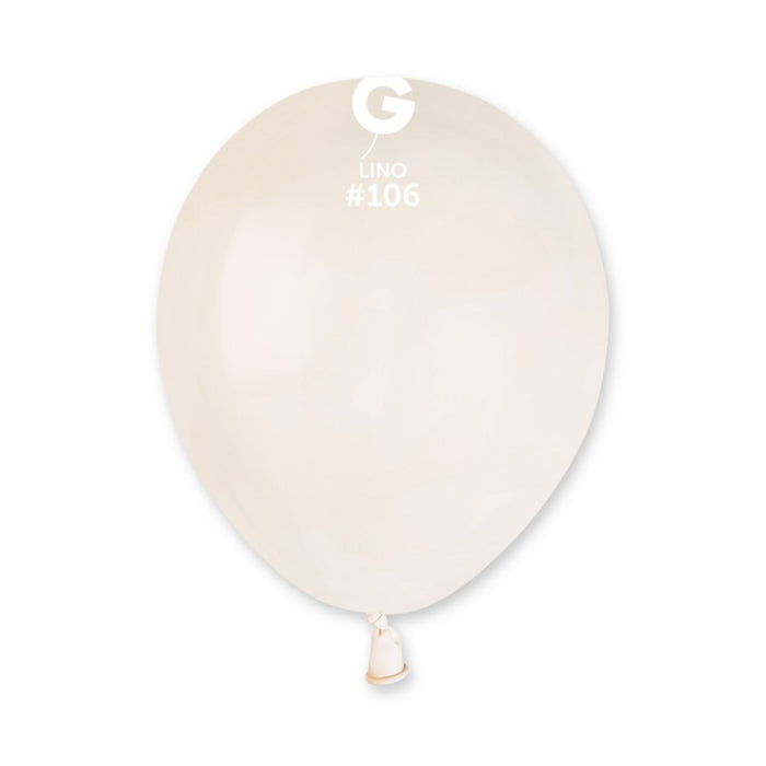 Latexballon 13 cm Marshmallow sortiert #110 | 50 Stück