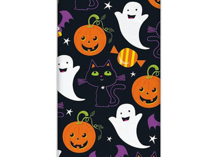 Tischdecke PVC Kürbis Geist u. Katze 137x213cm