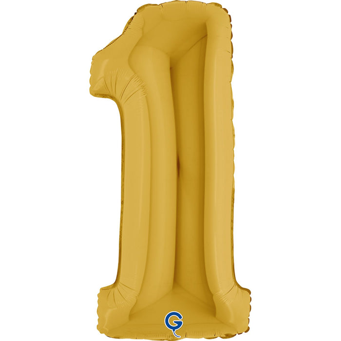 XXL Zahlen Folienballon 40"/102cm | Gold5