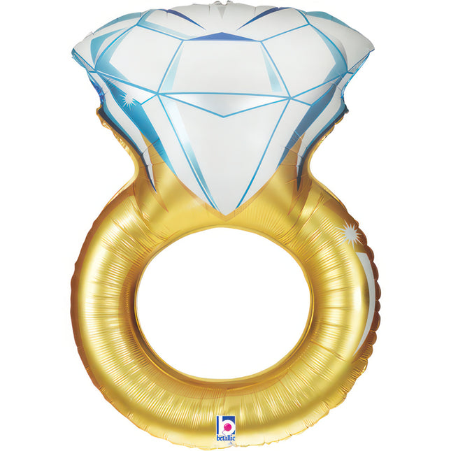 ABC Shape Diamantring 94cm Gold