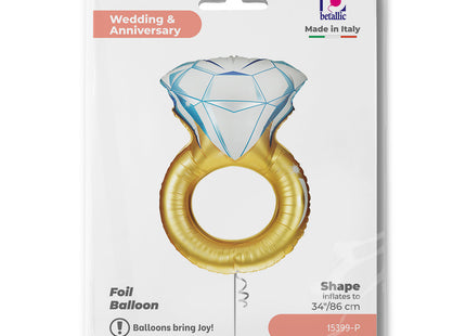 ABC Shape Diamantring 94cm Gold